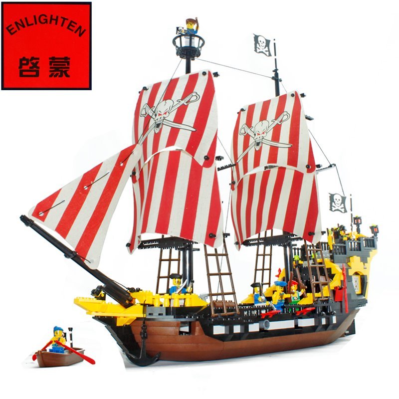enlighten lego pirate ship